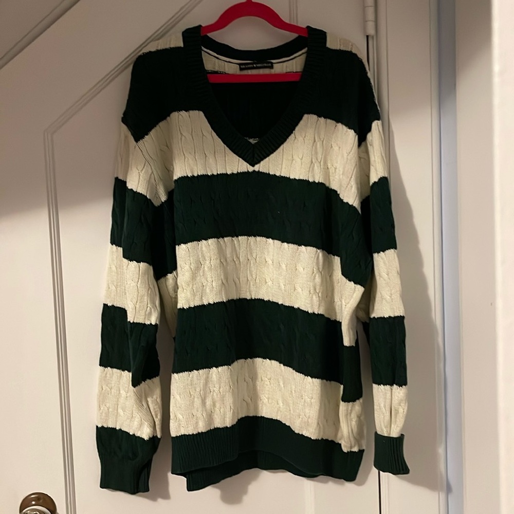 Brandy Melville oversized cable knit sweater